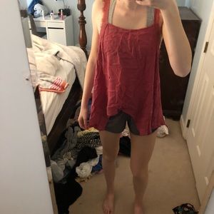 Free people lace tank top!